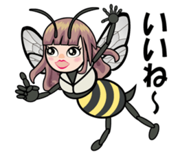 Honeybee Mitch sticker #12124266