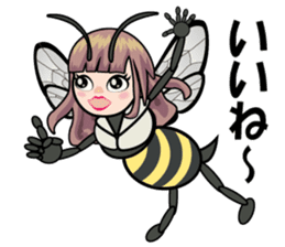 Honeybee Mitch sticker #12124266