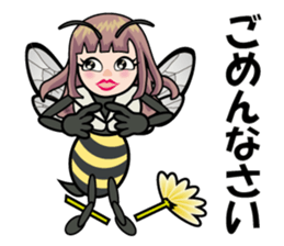 Honeybee Mitch sticker #12124269