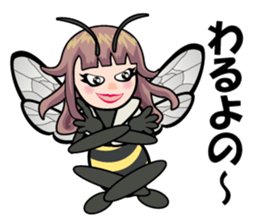 Honeybee Mitch sticker #12124270