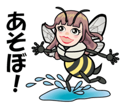 Honeybee Mitch sticker #12124273