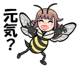 Honeybee Mitch sticker #12124274