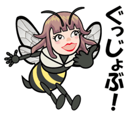 Honeybee Mitch sticker #12124279