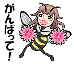Honeybee Mitch sticker #12124281