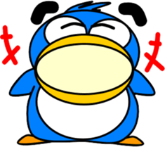 Let's play with the penguins sticker #12125126