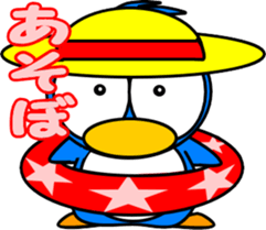 Let's play with the penguins sticker #12125138