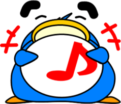 Let's play with the penguins sticker #12125145