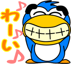 Let's play with the penguins sticker #12125149