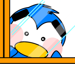 Let's play with the penguins sticker #12125152