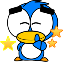 Let's play with the penguins sticker #12125162