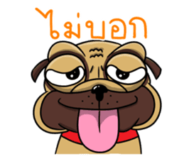 Puggy&Tina : Choose your choice!! sticker #12125229