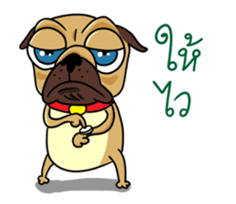 Puggy&Tina : Choose your choice!! sticker #12125233