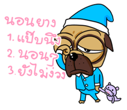 Puggy&Tina : Choose your choice!! sticker #12125236