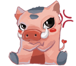 Little Piggie Moodi (Eng) sticker #12126006