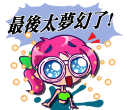 Headline Girl Shock sticker #12126188