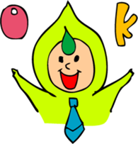 Green soybeans Taro sticker #12126647