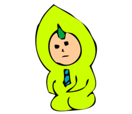 Green soybeans Taro sticker #12126656