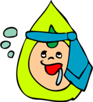 Green soybeans Taro sticker #12126669