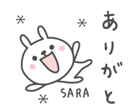 SARA's basic pack,cute rabbit sticker #12127217