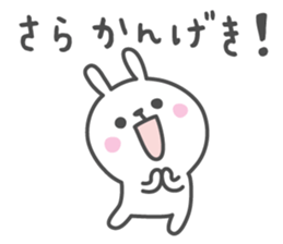 SARA's basic pack,cute rabbit sticker #12127232