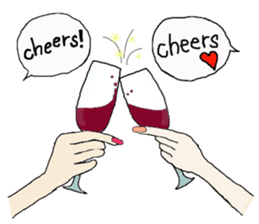 Kawaii Woman(Let's hang out!) sticker #12128006