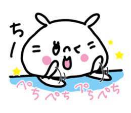 White rabbit sticker, Chii-chan. sticker #12128051