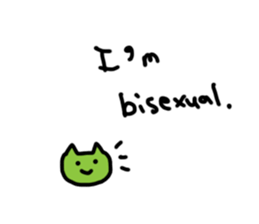 green cats sticker #12128229