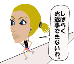 Kawaii Woman(Everday) sticker #12128391