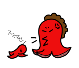 Octopus wiener Sticker 2 sticker #12128674