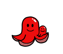 Octopus wiener Sticker 2 sticker #12128688