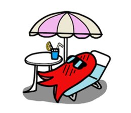 Octopus wiener Sticker 2 sticker #12128690