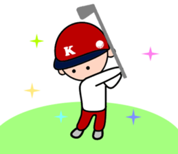 A Caddy boy Kaddet-kun sticker #12128979