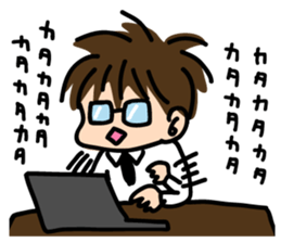 DARARI-MAN sticker #12129057