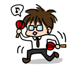 DARARI-MAN sticker #12129063