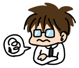 DARARI-MAN sticker #12129078