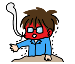 DARARI-MAN sticker #12129082