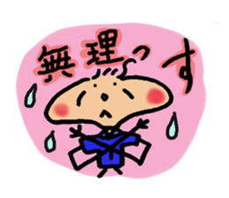 daily life conversation of onion taro. 2 sticker #12129213