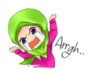 Chacha Hijab sticker #12129238