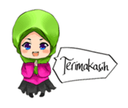 Chacha Hijab sticker #12129245