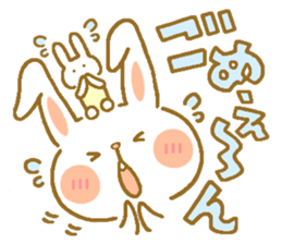 chocotto usagi+chocotto neko sticker #12129458
