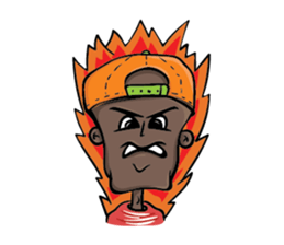 Active Little Boy sticker #12129788