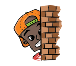 Active Little Boy sticker #12129795