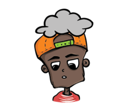 Active Little Boy sticker #12129797