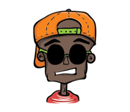 Active Little Boy sticker #12129799