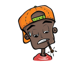 Active Little Boy sticker #12129805