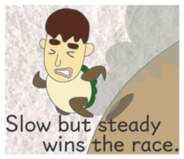 Nice proverb<E> sticker #12129858