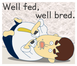 Nice proverb<E> sticker #12129867