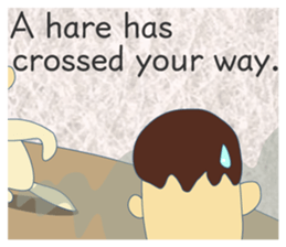 Nice proverb<E> sticker #12129868