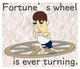 Nice proverb<E> sticker #12129874