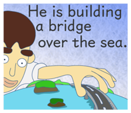 Nice proverb<E> sticker #12129880